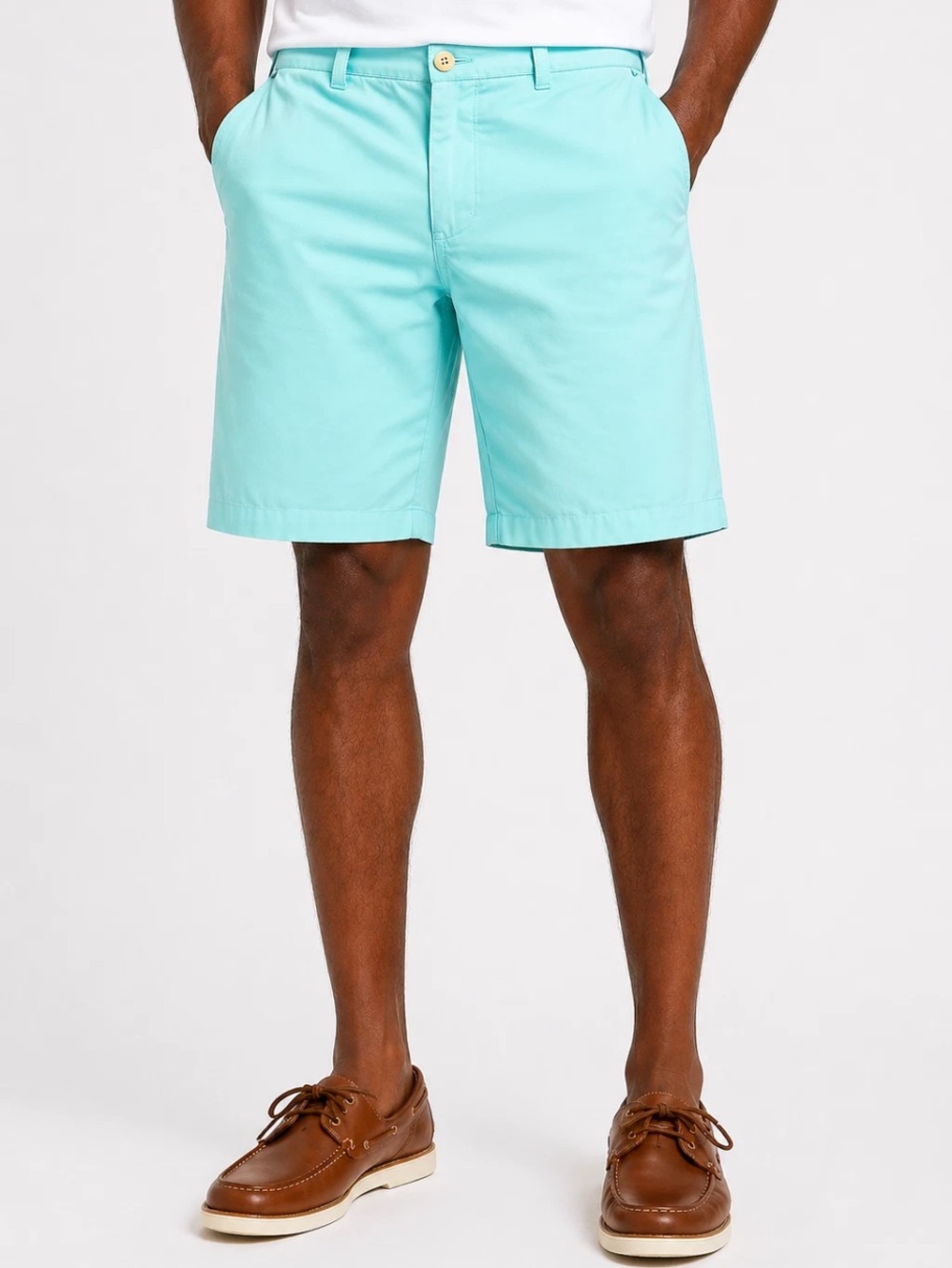 Vineyard Vines Club Shorts Men’s 36 Aqua Blue Classic Fit 9” NWT